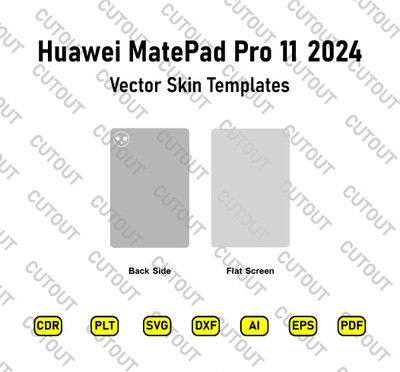 Huawei MatePad Pro 11 2024 Vector Skin Cut Files