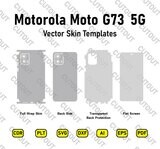 ​Archivos de corte de piel vectorial para Motorola Moto G73 5G