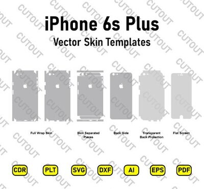 ​iPhone 6s Plus Vektor-Skin-Cut-Dateien