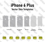 ​iPhone 6 Plus Vektor-Skin-Cut-Dateien