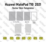 ​Archivos de corte de piel vectorial para Huawei MatePad T10 2021