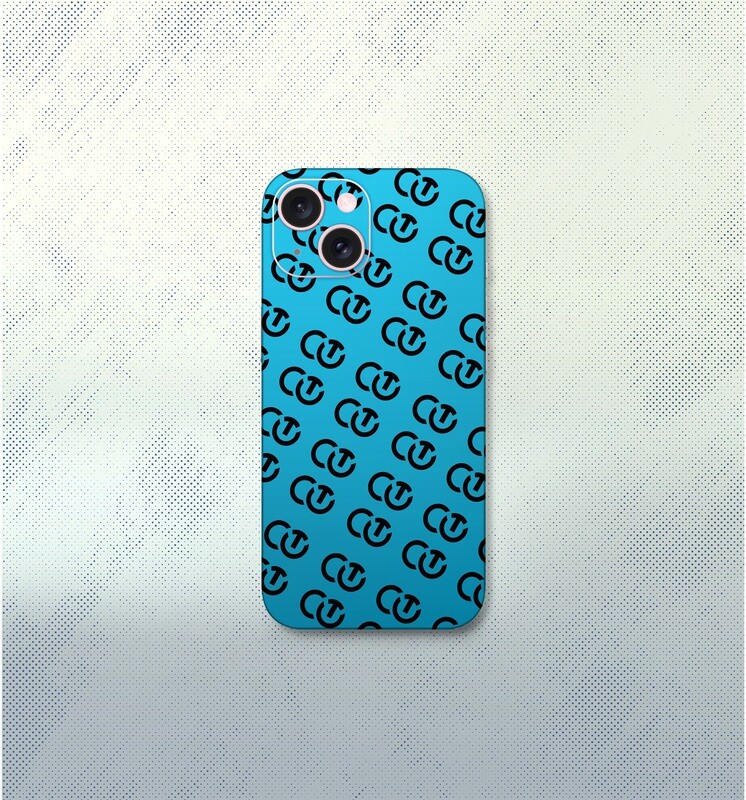 iPhone 15 Vinyl Skin Mock-up