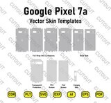 Google Pixel 7a Vector Skin Cut Files