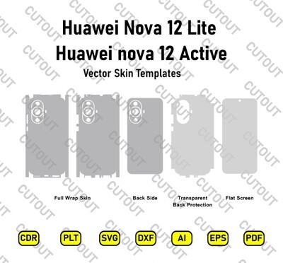 Huawei Nova 12 Lite Vector Skin Cut Files