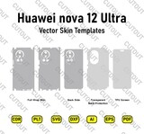 Huawei nova 12 Ultra Vector Skin Cut Files