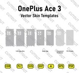 ​OnePlus Ace 3 Vector Skin Cut-Dateien