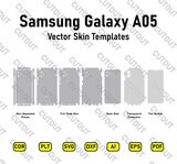 ​Archivos de corte de piel vectorial para Samsung Galaxy A05