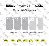 Infinix Smart 7 HD X6516 Vector Skin Cut Files