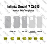 Infinix Smart 7 X6515 Vector Skin Cut Files