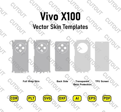 Vivo X100 Vector Skin Cut Files