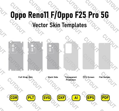 ​Oppo Reno11 F/Oppo F25 Pro 5G Vektor-Skin-Cut-Dateien