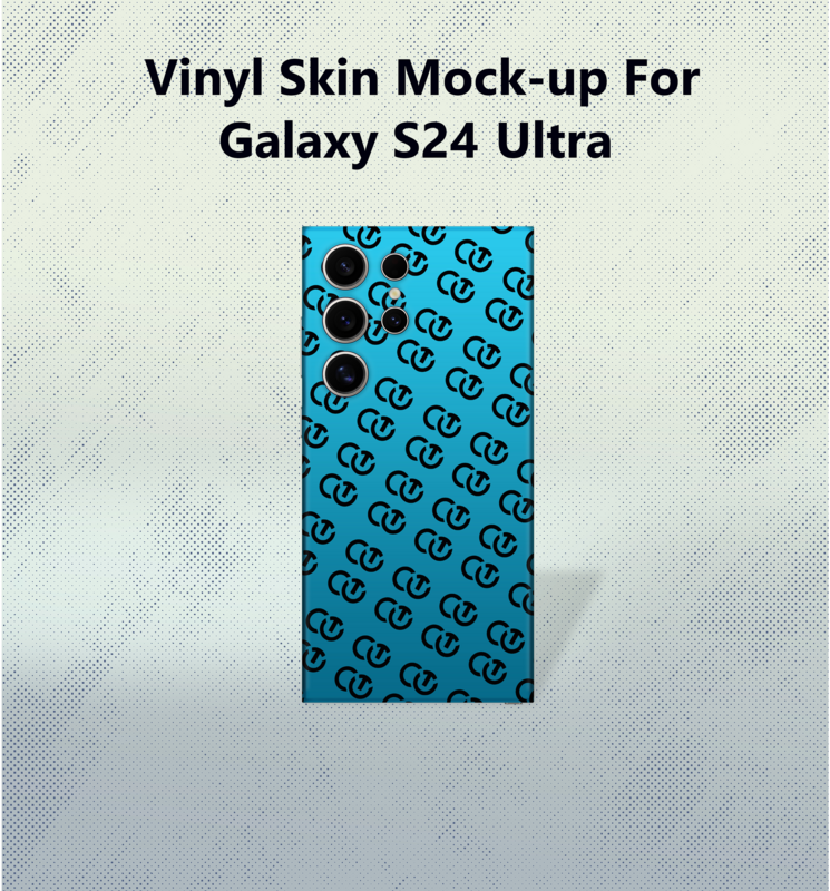 Samsung Galaxy S24 Ultra Vinyl Skin Mock-up