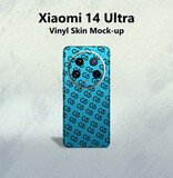 Xiaomi 14 Ultra PDS Vinyl Skin Mock-up