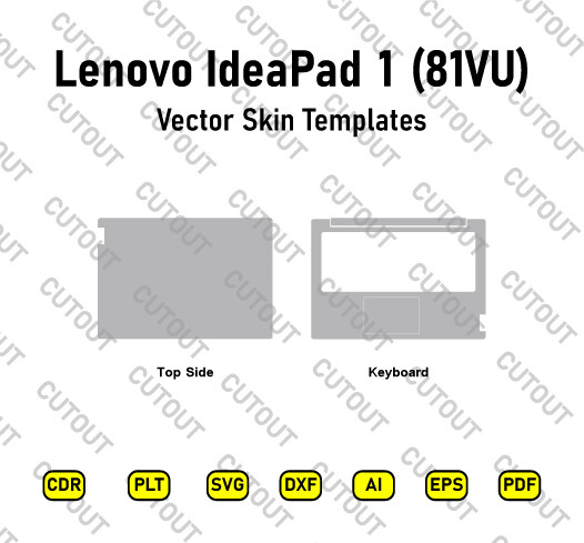 Lenovo IdeaPad 1 14IGL05 (81VU) Vector Skin Cut Files