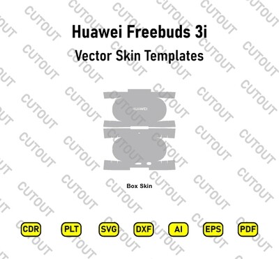 Huawei Freebuds 3I Vector Skin Cut Files