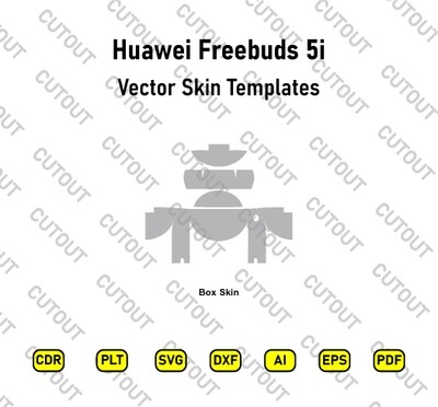 Huawei Freebuds 5i Vector Skin Cut Files