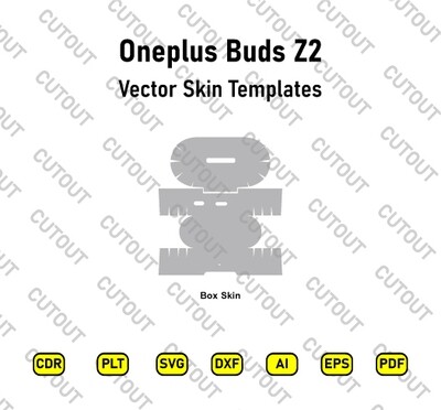 ​Oneplus Buds Z2 Vector Skin Cut-Dateien
