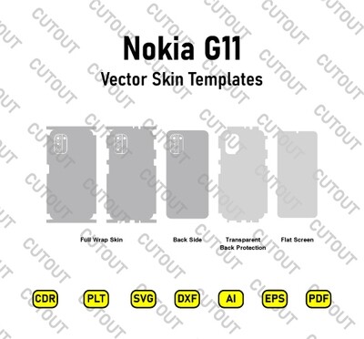 Nokia G11 Vector Skin Cut Files