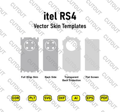 Itel RS4 Vector Skin Cut Files