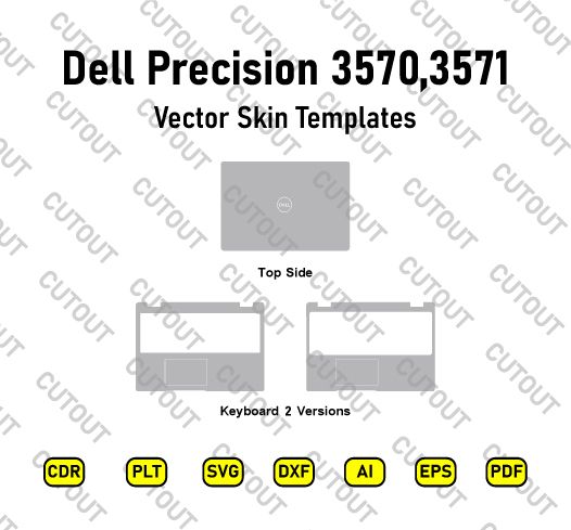 Dell Precision 3570,3571 Vector Skin Cut Files
