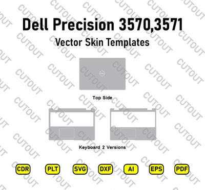 Dell Precision 3570,3571 Vector Skin Cut Files