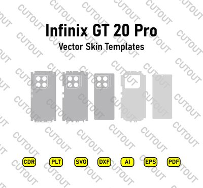 Infinix GT 20 Pro Vector Skin Cut Files