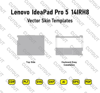 Lenovo IdeaPad Pro 5 14IRH8 Vector Skin Cut Files