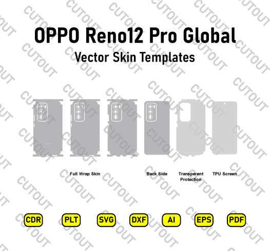 OPPO Reno12 Pro Global Vector Skin Cut Files
