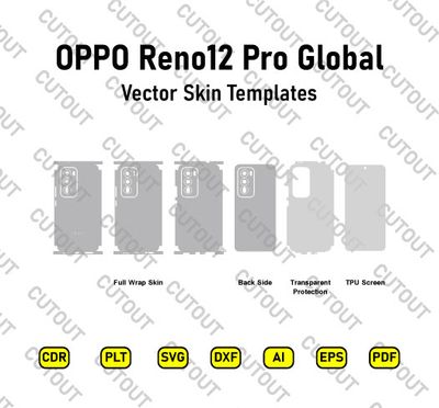 OPPO Reno12 Pro Global Vector Skin Cut Files