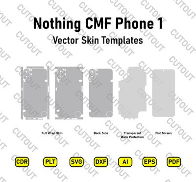 ​Nothing CMF Phone 1 Vektor-Skin-Schnittdateien