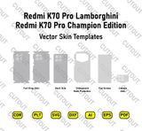 Redmi K70 Pro Lamborghini -Champion Edition Vektor-Skin-Schnittdateien