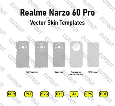 Realme Narzo 60 Pro Vector Skin Cut-Dateien