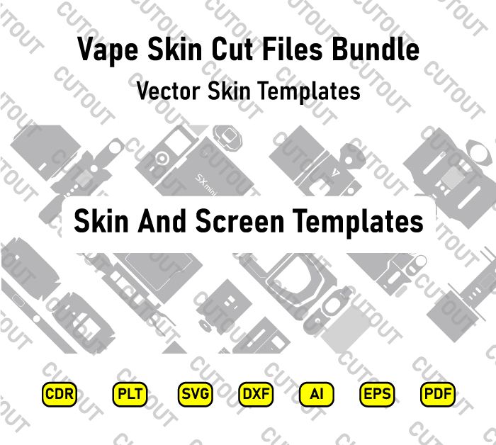 All-In-One Vape Skin Cut Files Bundle