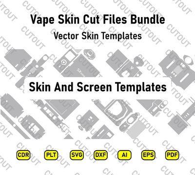 All-In-One Vape Skin Cut Files Bundle