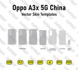 Oppo A3x 5G CHINA Vector Skin Cut Files