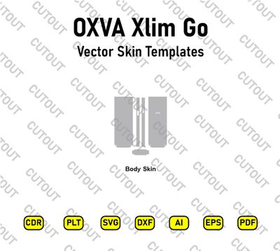 OXVA Xlim Go Vector Skin Cut Files