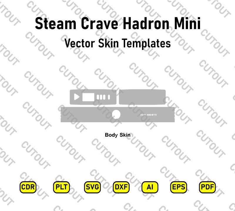 Steam Crave Hadron Mini Vector Skin Cut Files