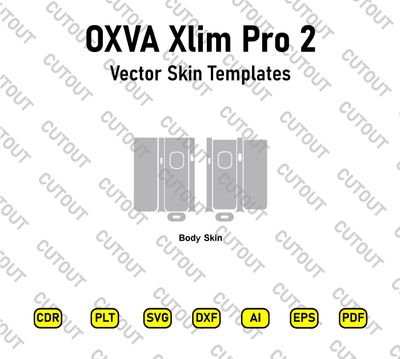 OXVA Xlim Pro 2 Vector Skin Cut Files