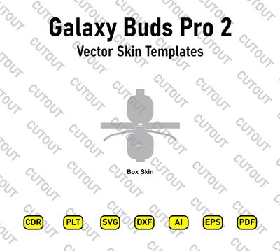 Samsung Galaxy Buds Pro 2 Vector Skin Cut Files
