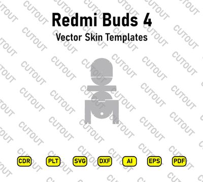 ​Redmi Buds 4 Vector Skin-Schnittdateien
