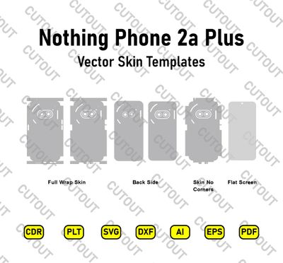 Nothing Phone 2a Plus Vector Skin Cut Files