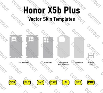 Honor X5b Plus Vector Skin Cut Files