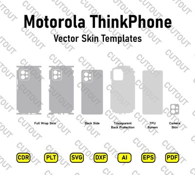 ​Motorola ThinkPhone Vektor-Skins-Schnittdateien