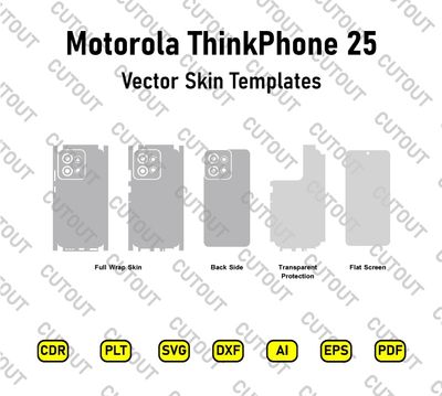 Motorola ThinkPhone 25 Vector Skin Cut Files