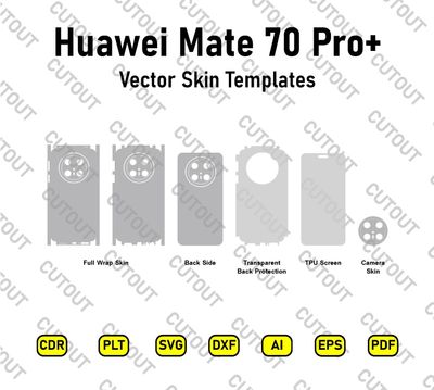 ​Huawei Mate 70 Pro+ Vektor-Skin-Schnittdateien