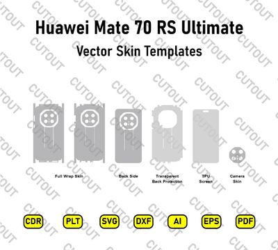 Huawei Mate 70 RS Ultimate Vector Skin Cut Files