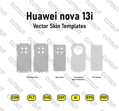 Huawei nova 13i Vector Skin Cut Files