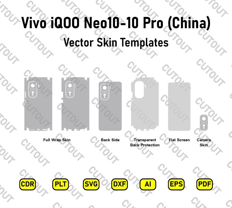 Vivo iQOO Neo10-10 Pro (China) Vector Skin Cut Files