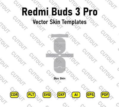​Redmi Buds 3 Pro Vektor-Skin-Schnittdateien