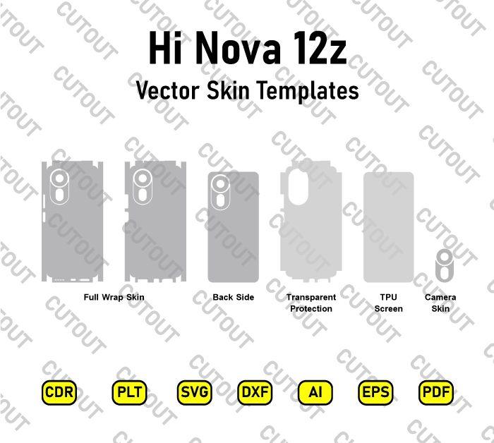 Hi nova 12z Vector Skin Cut Files